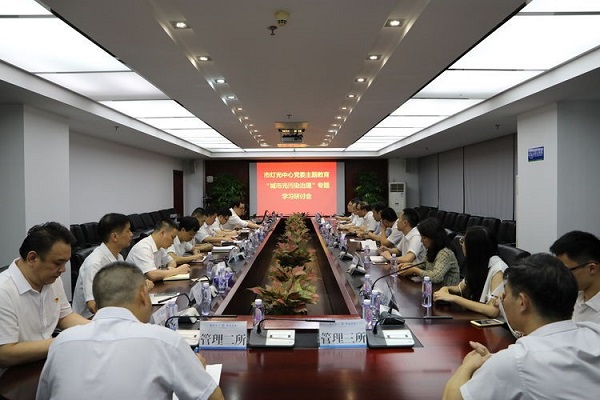 党建引领破解光污染治理难题——市城管和综合执法局灯光中心党委专题学习研讨会纪实